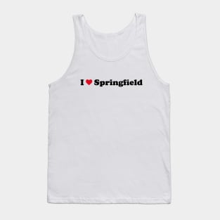 I Love Springfield, USA Tank Top